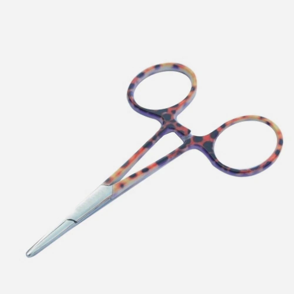 Зажимы для рукавиц двойные Пружинные ножницы рукавиц/зажимы с бумажным покрытием щипцы ловли нахлыстом инструменты вязания мушек 5