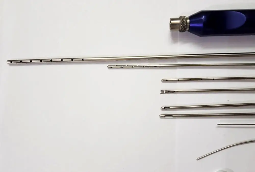luer lock connector lipofilling,injector and water cannula,nano fat transfer kit