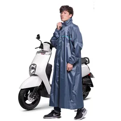 OEM Polyester Fabric PVC Coating Macaron Color Rainproof Anti Wet Hooded Rain Jacket Coat Cute Color Rainwear Rain Coat Motor Cy