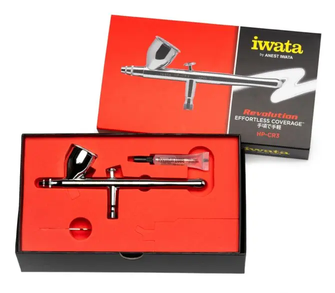 Anest Iwata Revolution series гравитационная подача с двойным триггером краска Аэрограф Сделано в Японии
