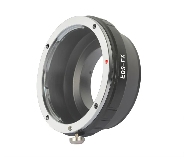 
OEM Aluminum And Brass Adjustable Lens Mount Adapter For EOS-FX With Silver Aperture, For Canon EOS Lenses For Fujifilm X-moun 