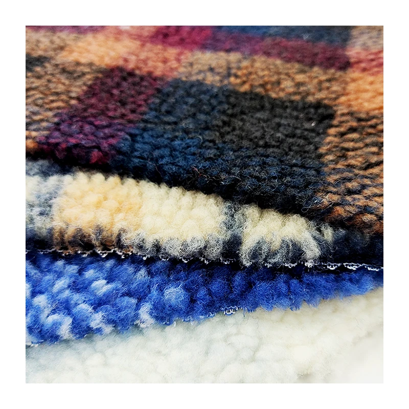 100% Полиэстеровая ткань, флисовая ткань, полиэстер, берберский флис, шерпа