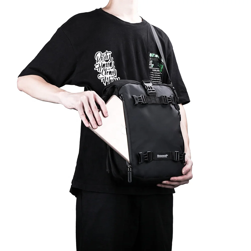 Rhinowalk Private Label 10L Motorcycle Tail Trunk Bag Motorcycle Tank Seat Bag Saddle Tail Bag