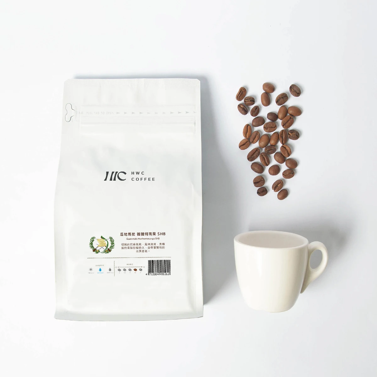 Factory price Guatemala Huehuetenango SHB hwc arabica roast whole bean coffee beans price