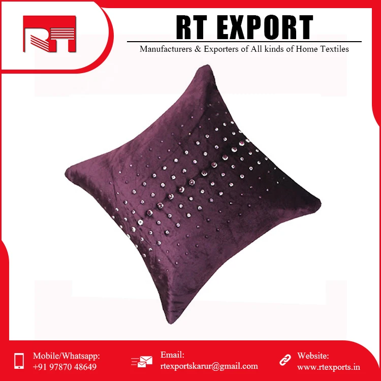 Best Selling 100% Cotton Pillow Cover Luxury Home Decorative Cushion Cover with Best Price