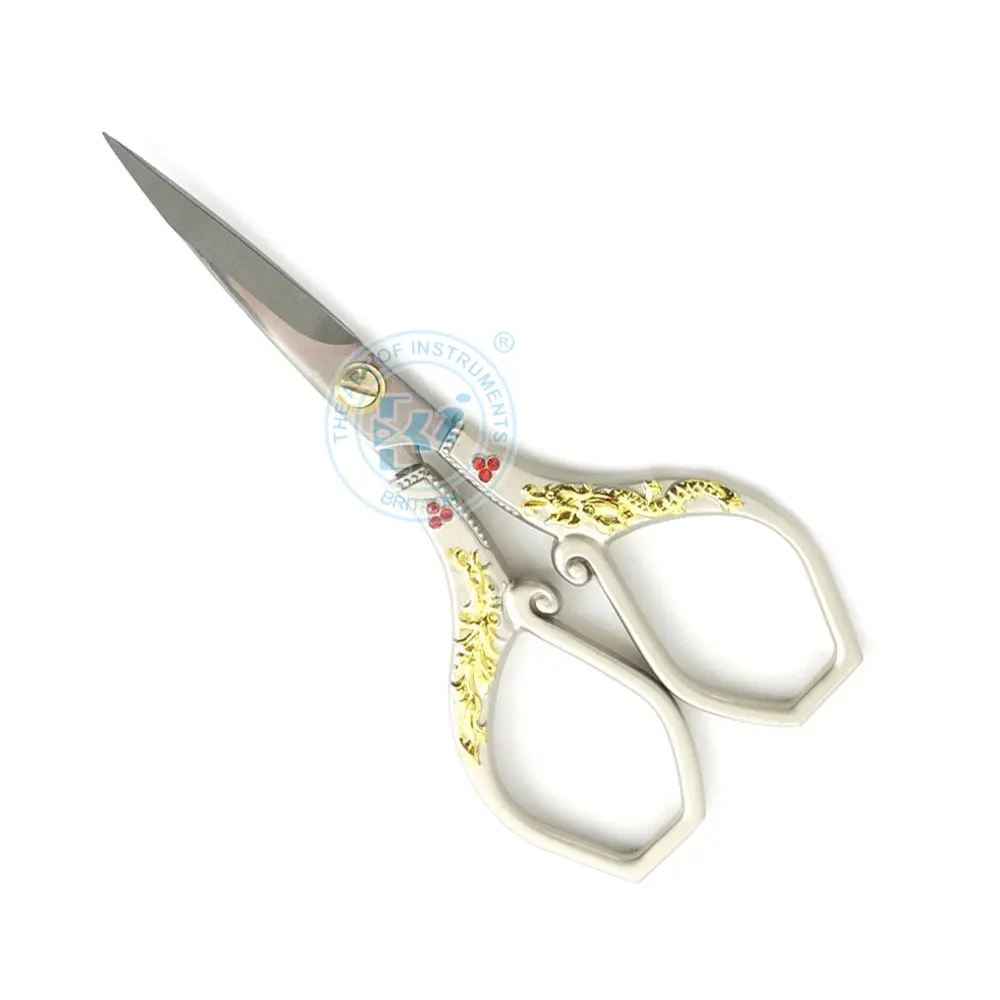 Best Selling Fancy Embroidery Scissors Wholesale Professional Stainless Steel Embroidery Scissors