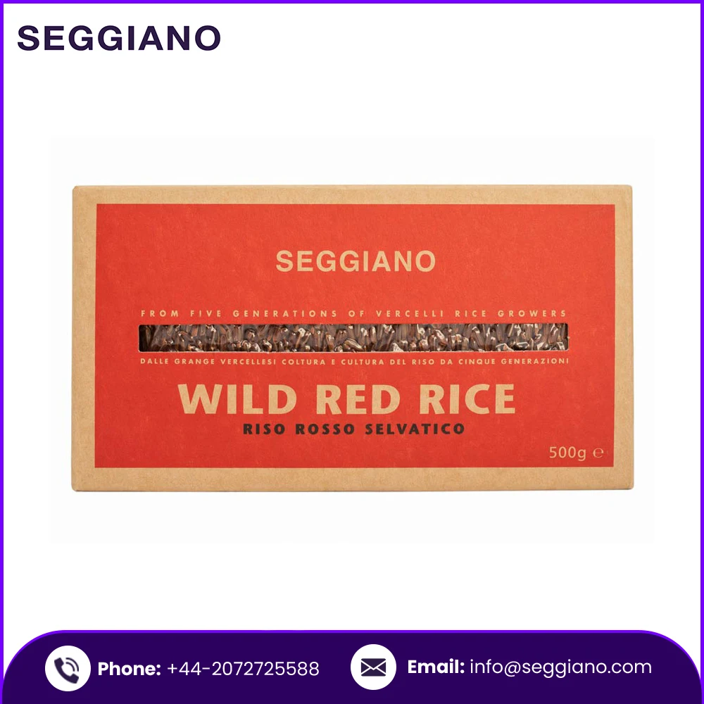 Best Quality Wholesale Factory Price Seggiano Wild Red Rice 500g
