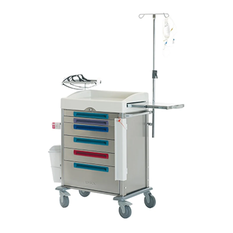 
Brand New Product - Stainless Steel Medical Crash Cart 
