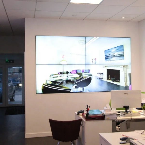 55 inch 35mm bezel full hd 1080P 4x3 lcd video wall panel