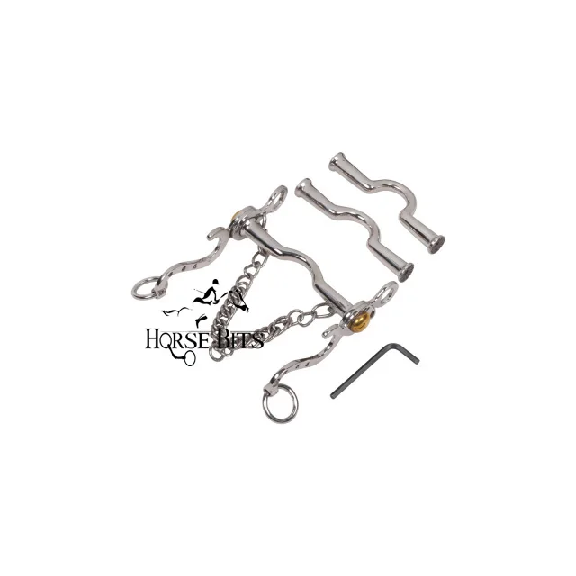 Spanish horse bits/  Portuguese horse bits/ Fancy horse bits - stainless steel - High quality - Equestrian product