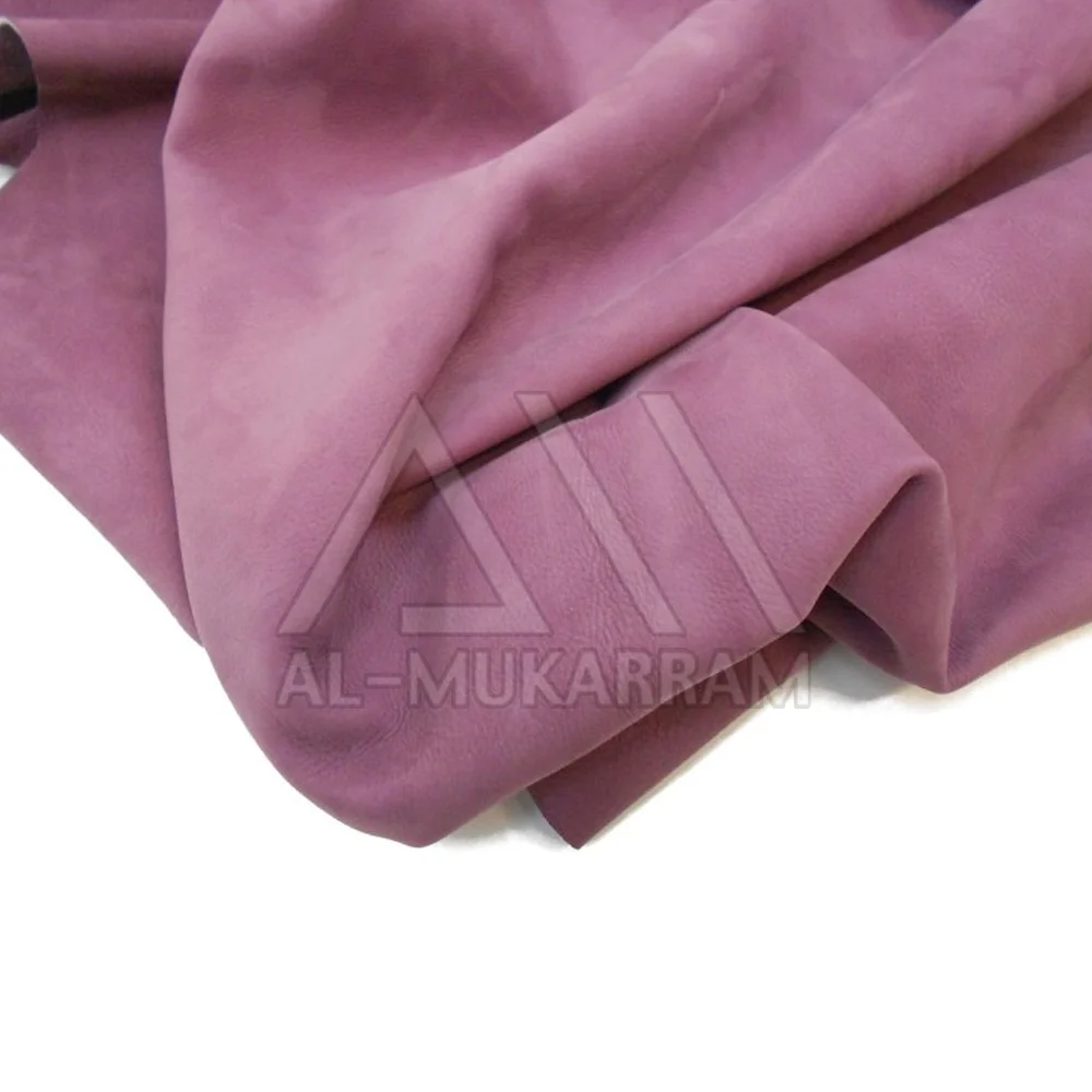  Натуральная кожа коричневая замша