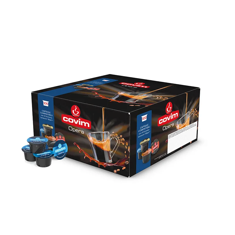 
Premium Quality Coffee Capsules Lavazza Blue Compatible Suave Decaff. 100 pcs Ready for export 