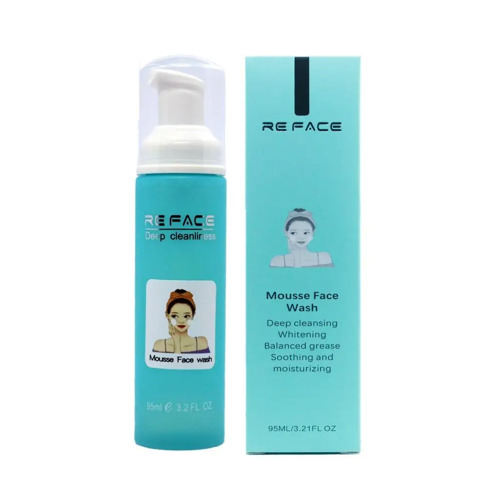 
Deep cleansing and anti sensitive mousse Facial Wash 
