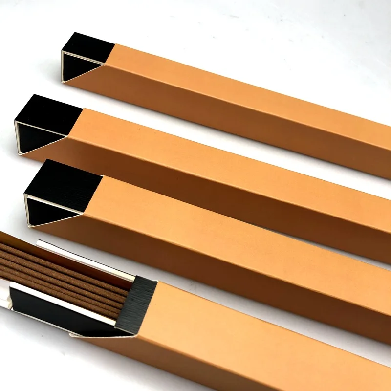 eco friendly custom kraft paper package box memory incense stick packaging  box