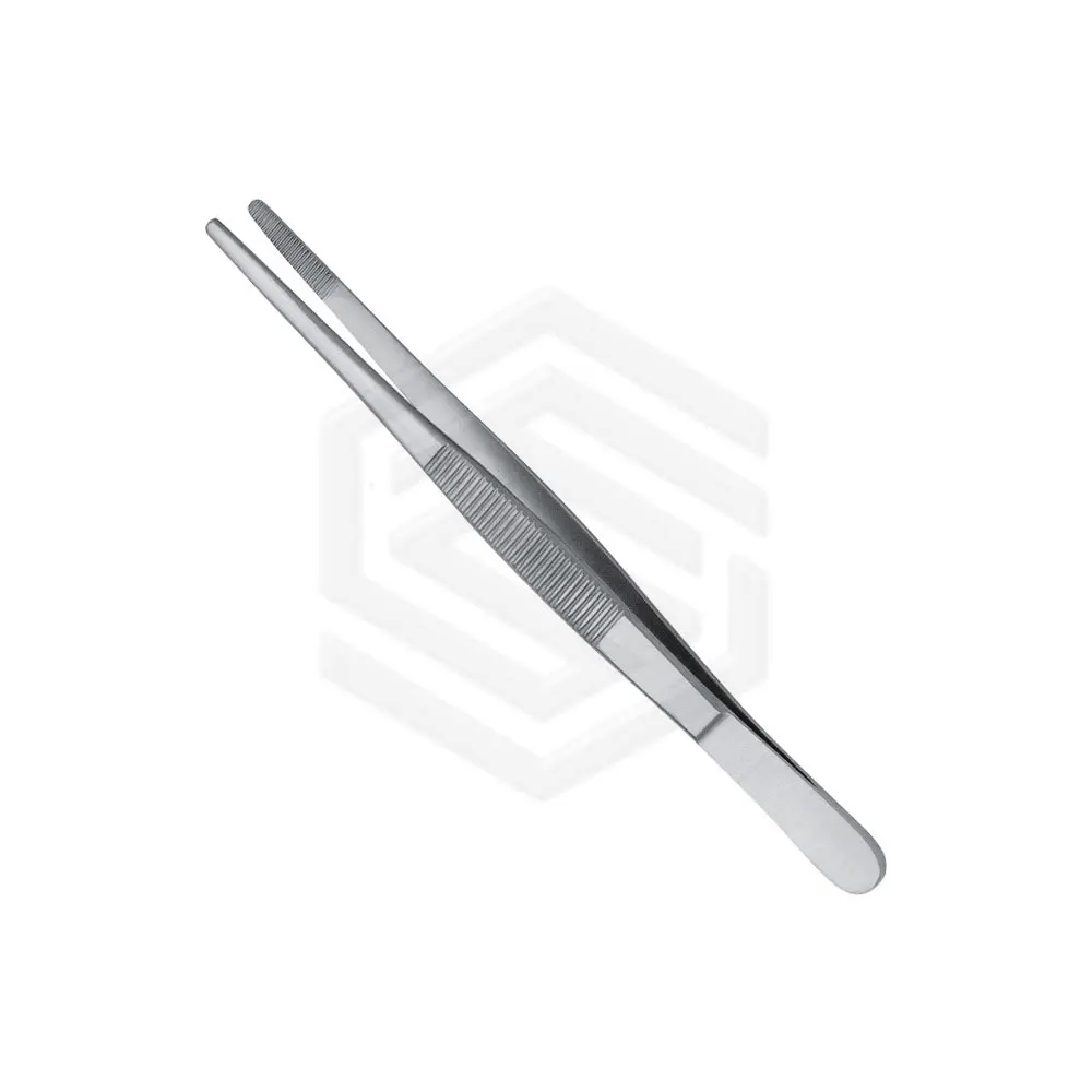 Stainless Steel Tissue Forceps 1x2 Teeth Dressing Forceps Tissue Forceps / Surgical Instruments