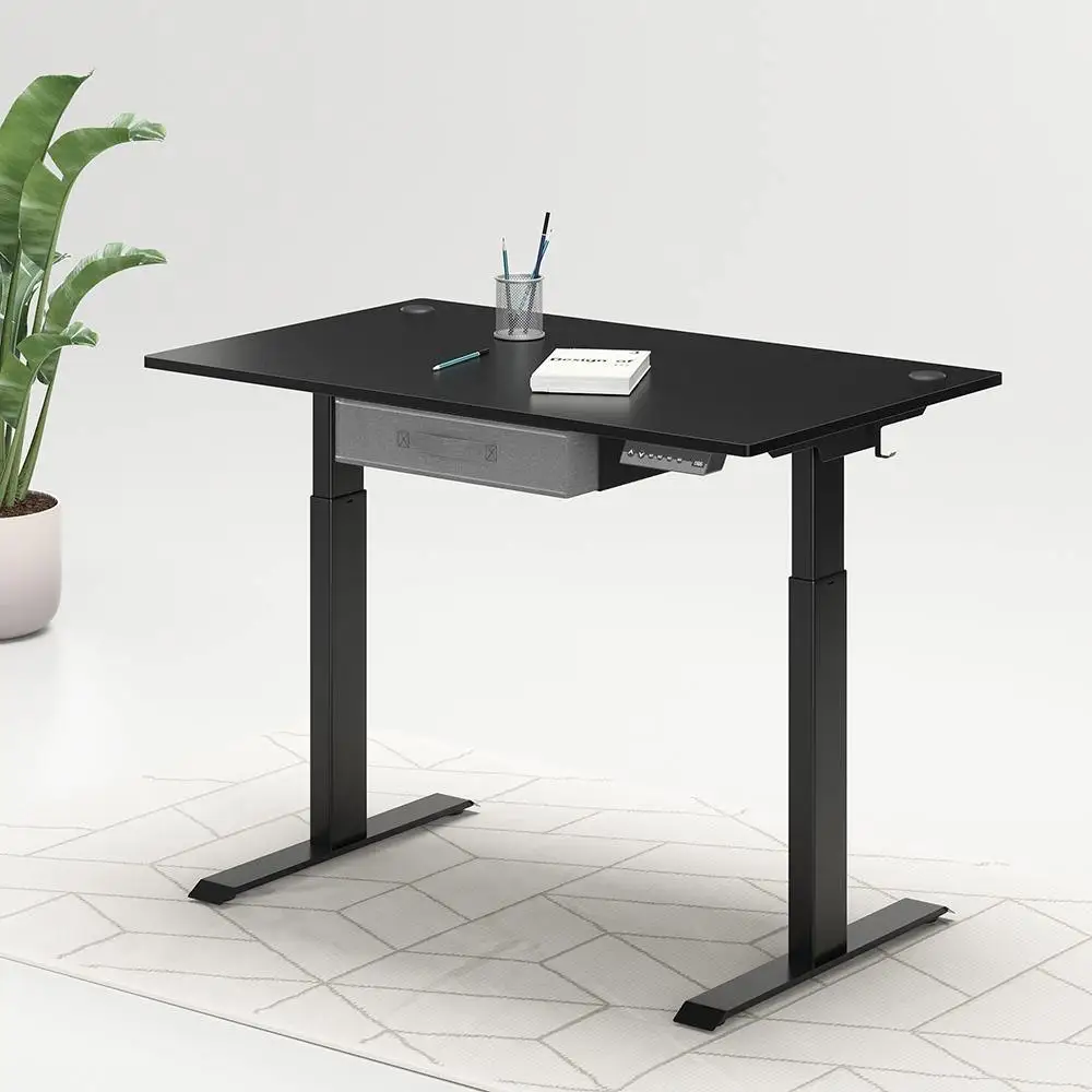 Factory Directly Wooden Office Computer Dual Motor Smart Ergonomic Electric Sit Stand Desk Adjustable Standing Desk