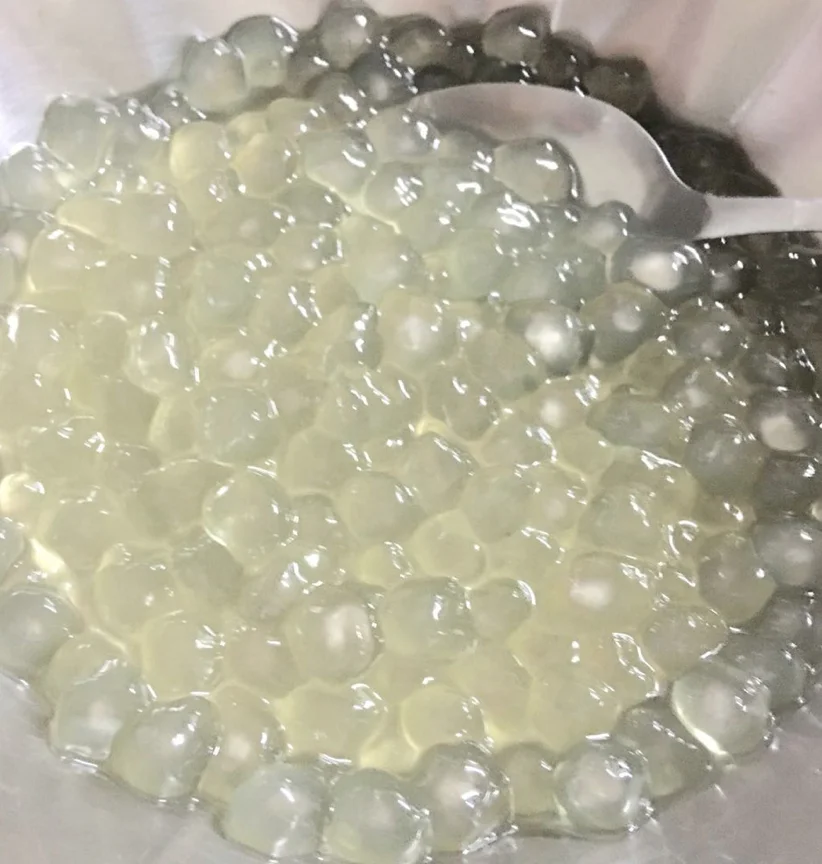 
White Tapioca for Bubble Milk Tea Pearl Ball without Additives 