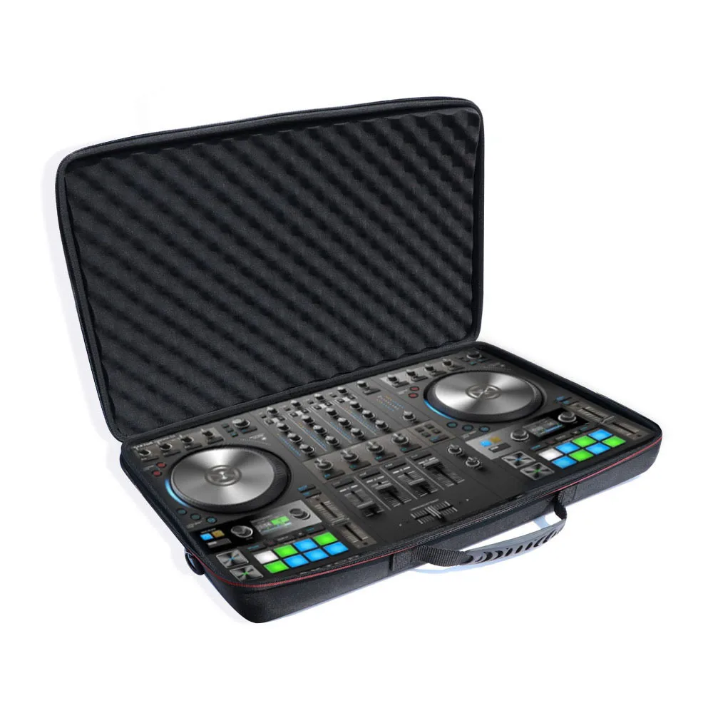 High Quality Factory Fashion Portable Zipper Black Eva Storage Case For DJ Controller