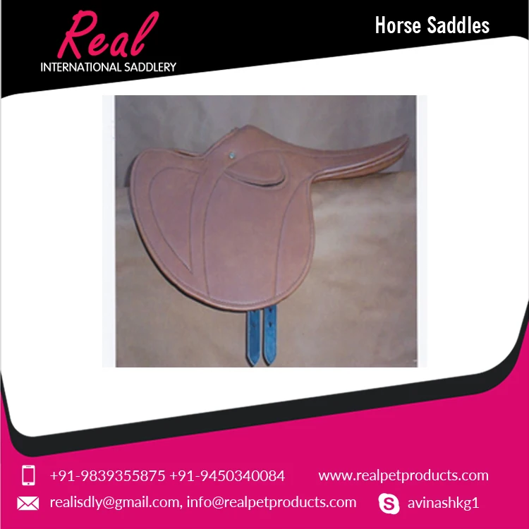 Standard Quality Widely Used Eco-Friendly English Horse Riding Saddle for Bulk Purchaser