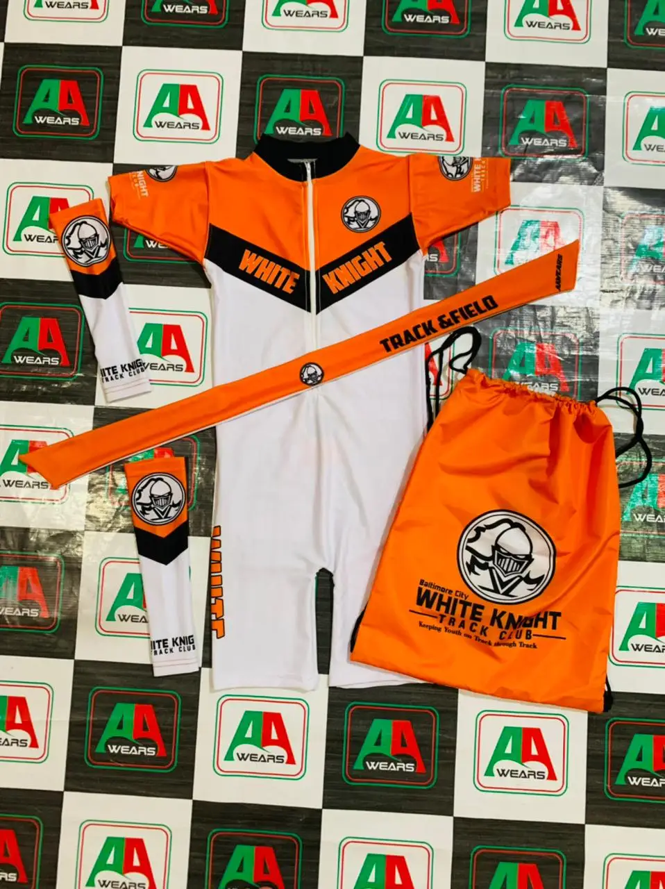 New Flag Full Package Deal Good price Good quality  one Shop American Football Uniform Jersey pant compression Bag Sock Headband