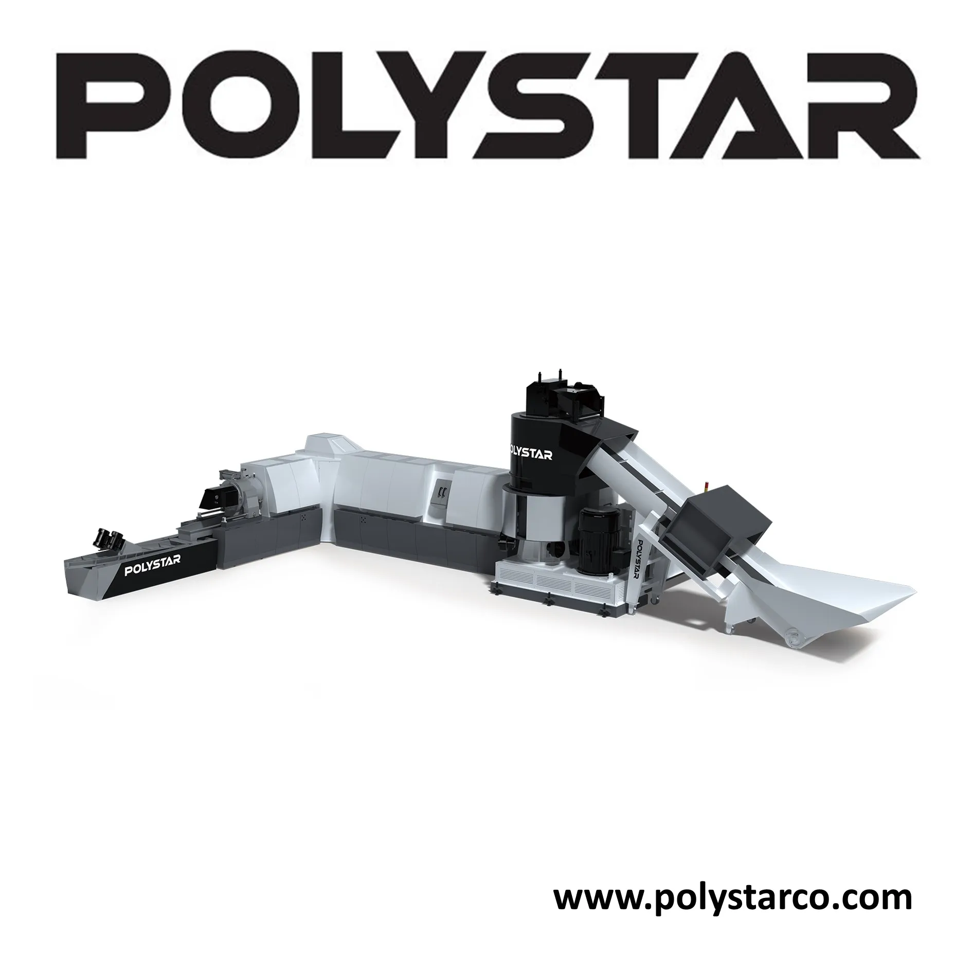 Двухступенчатая машина для переработки мусорных мешков