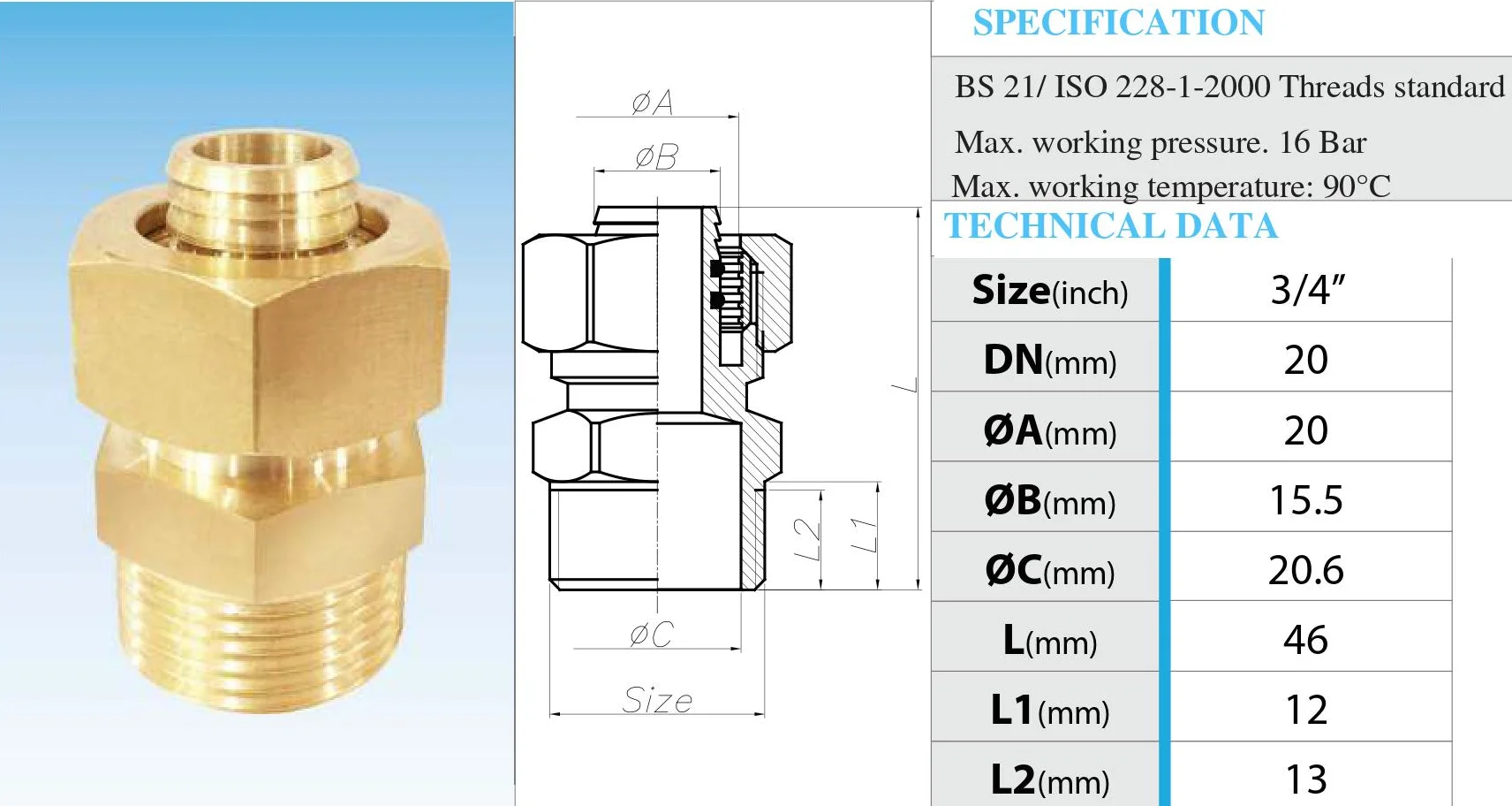 Brass pipe fitting elbow tee reducing elbow factory price