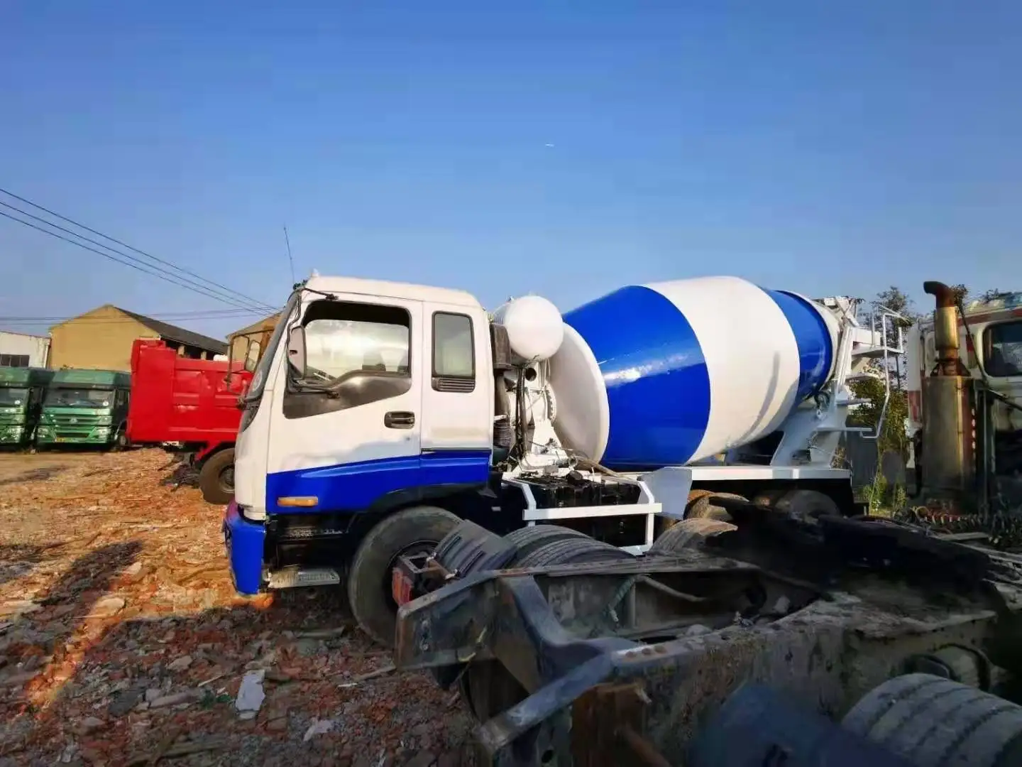 Used Concrete Mixer for sale, ISUZU Diesel Concrete Mixer Truck for sale,concrete mixer truck for sale