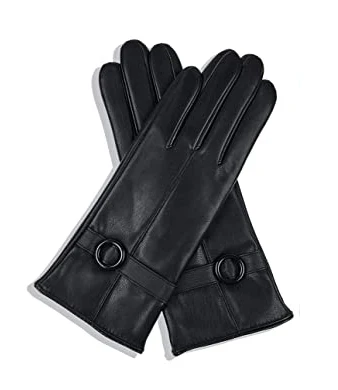 New Design Custom Fashion Women Dress Real Leather Gloves /Winter Ladies Dressing Original Leather Gloves