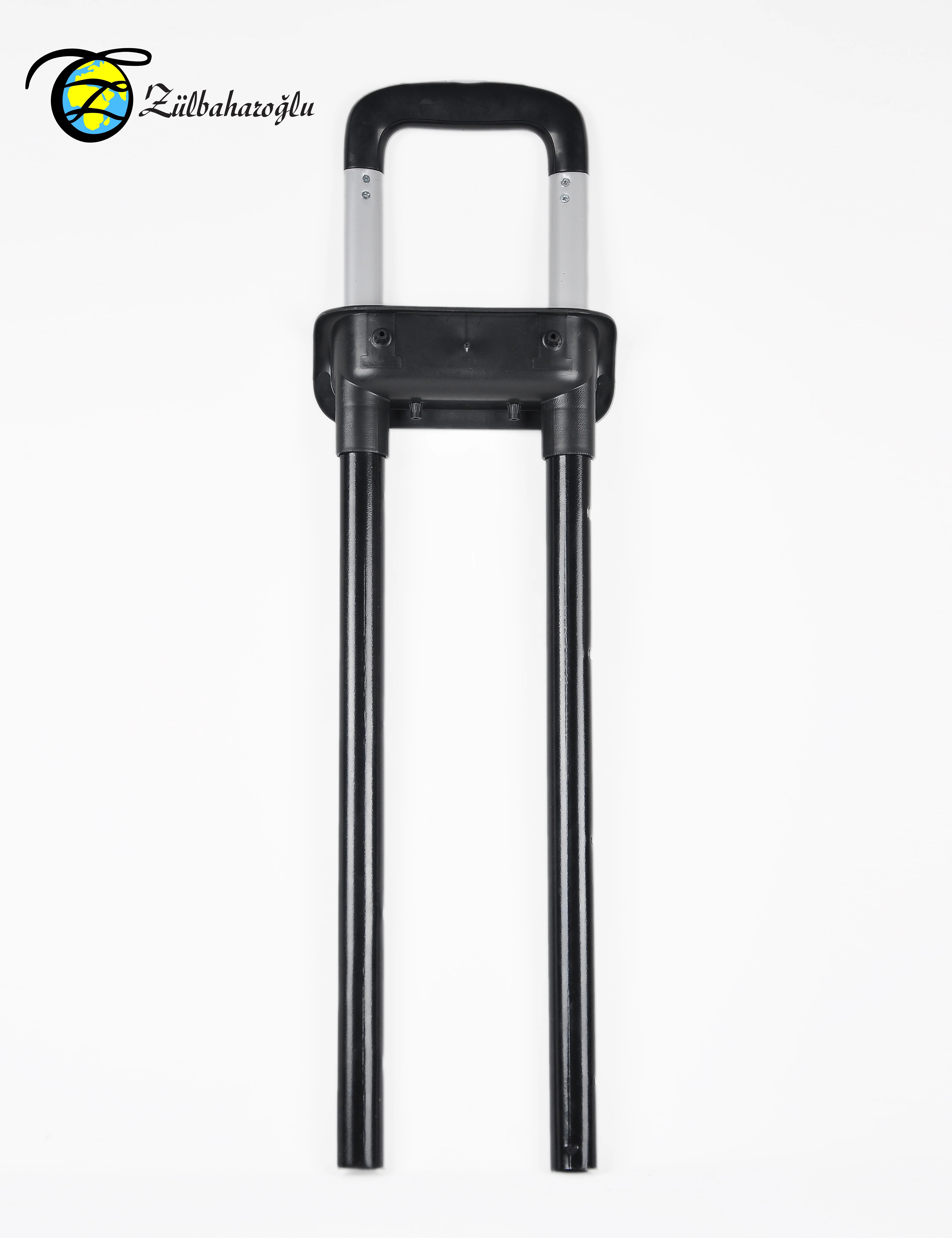 Factory Sale 2-3 Sections Made In Turkey Telescopic Trolley Handle Suitcase Accessory Luggage Trolley Iron Trolley systems