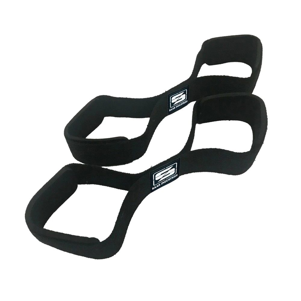 Best Quality Power Lifting Wrist Support Figure Eight Straps Cotton/Neoprene Material Hot Selling Figure 8 Straps