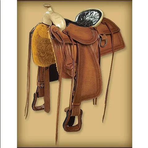Western Horse Saddle
