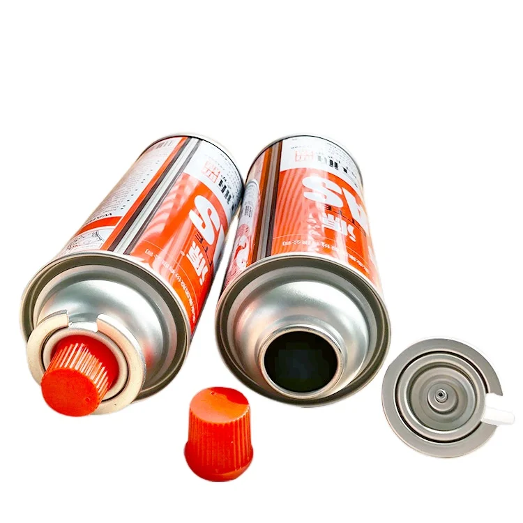 empty tinplate Can Gas Cans tin cans empty aerosol canister valve