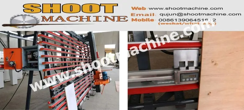 Снимать бренд Деревообработка китайских автоматическая машина для резки и пазовальный станок вертикальные деревянные панели с несколькими дисковыми пилами для доска из древесно-волокнистой плиты средней плотности, SH4116