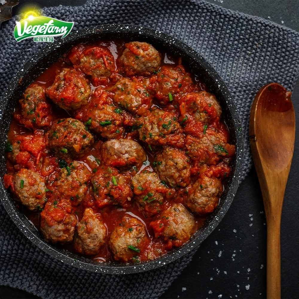 Tasty Plant Based Meat Taiwan Food Vegan Beef Chunk