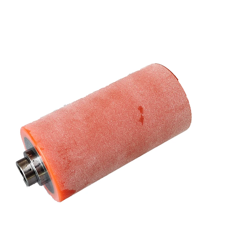 Customized PU Urethane Polyurethane Rubber Contact Wheel For Belt Grinder Dynamic Balance