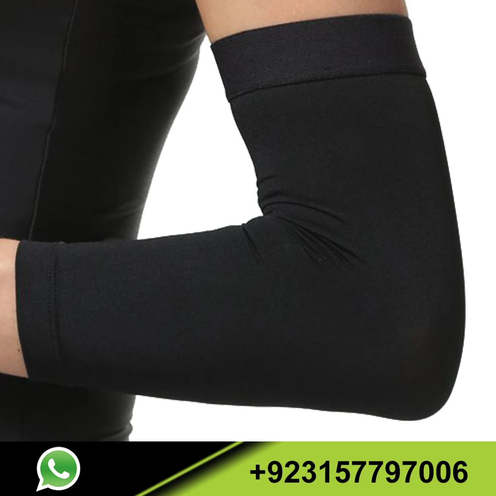 Elbow Compression Sleeve - Best Elbow Sleeves For Weightlifting - Comfortable Elbow Sleeves For Gym Workout And More
