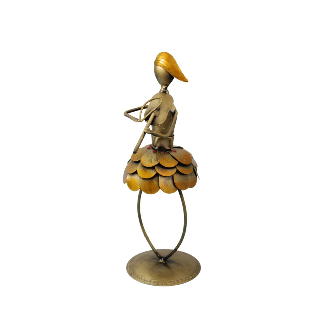 frok lady multicolour doll Newest Amazon Hot Selling Custom  Decorative Metal Luxury Party Office Home Table decoration