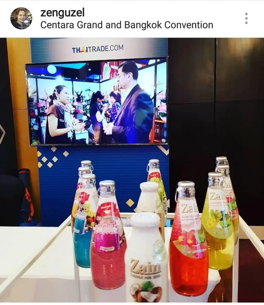 Стерилизованные семена зиина базилика и напиток из семян зиина Чиа с фруктами, ароматы из Таиланда, стерилизующий реторт на стеклянной бутылке