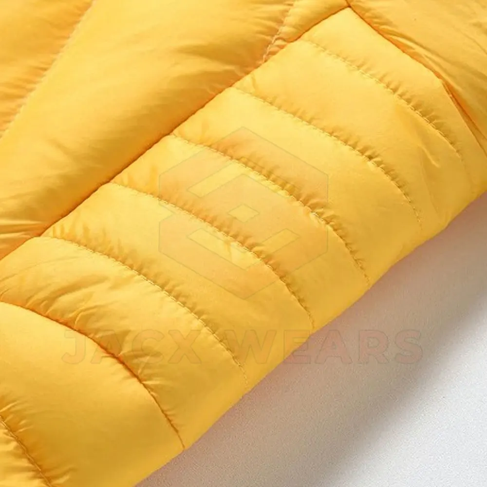 Yellow Color Men Bubble Jacket Best Quality Bubble Jacket
