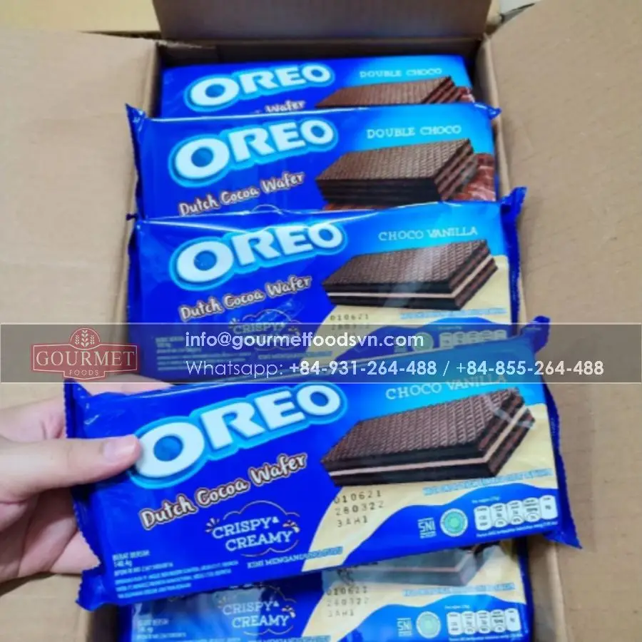 Oreo голландская какао Вафля 140 4 г/Oreo Вафля/оптовая продажа ОРЕО печенье из Вьетнама