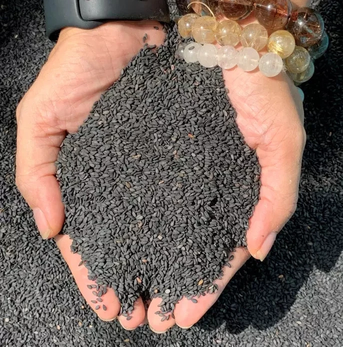 OrSaFarm Natural Black Sesame 100% High Quality Roasted black sesame 1kg/pack for sale made in Viet Nam