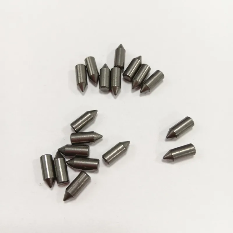 high wear resistance YG8 tungsten carbide tips for glass breaker dia3x8mm