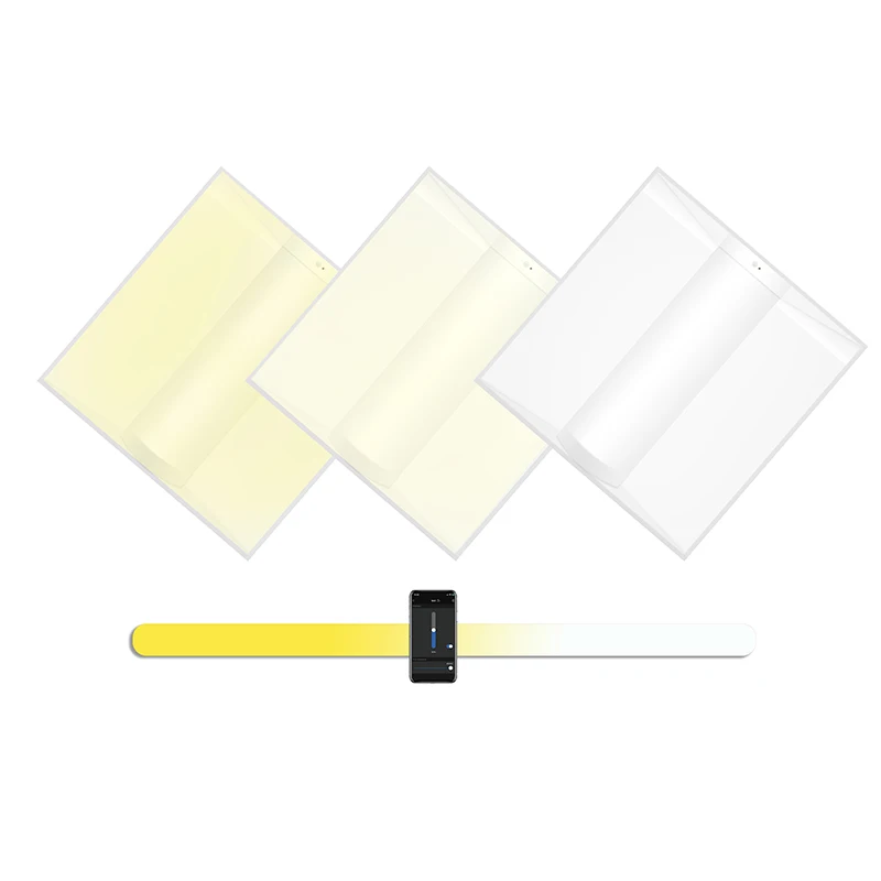 Us Market DLC/NLC list Led Troffer Light Tunable White 2x2ft 2x4ft 24w 30w 40w With Bluetooth Smart Control