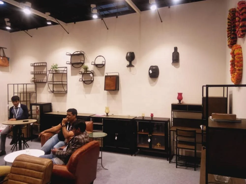 Indian Industrial Wood on Top Coffee Table, Computer Table, Multi Color Storage and TV Table