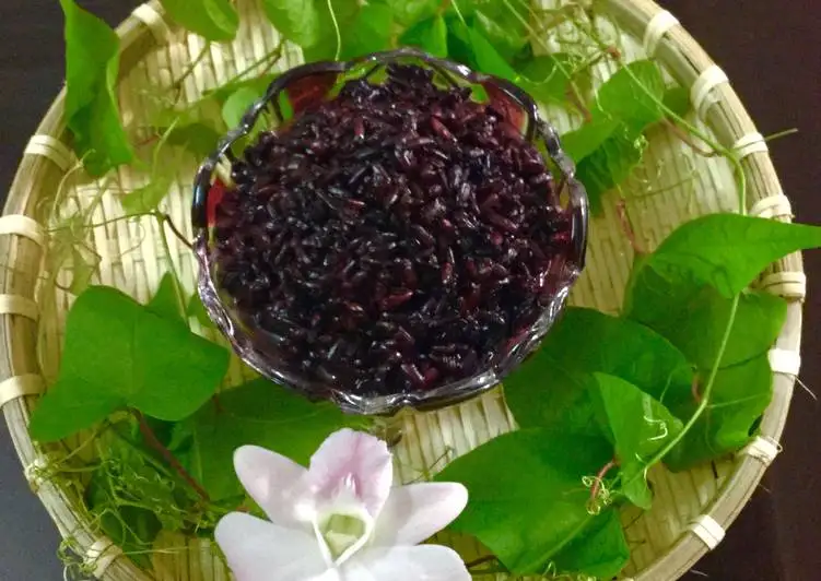  Вьетнам высококачественный ароматный рис черный фиолетовый 5% Стандартный органический (мс Деми + 84 961 733 400)