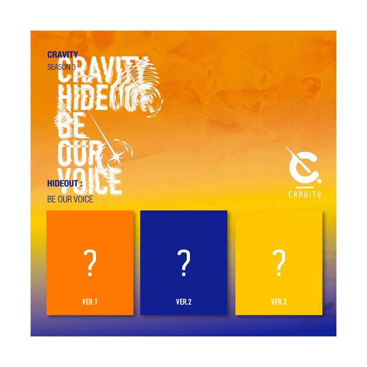 
[Official Kpop]CRAVITY - SEASON3. [HIDEOUT: BE OUR VOICE] 