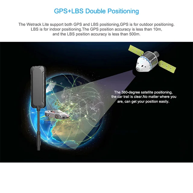 Concox mini gps tracker GV25 wetrack lite with tracksolid tracking platform