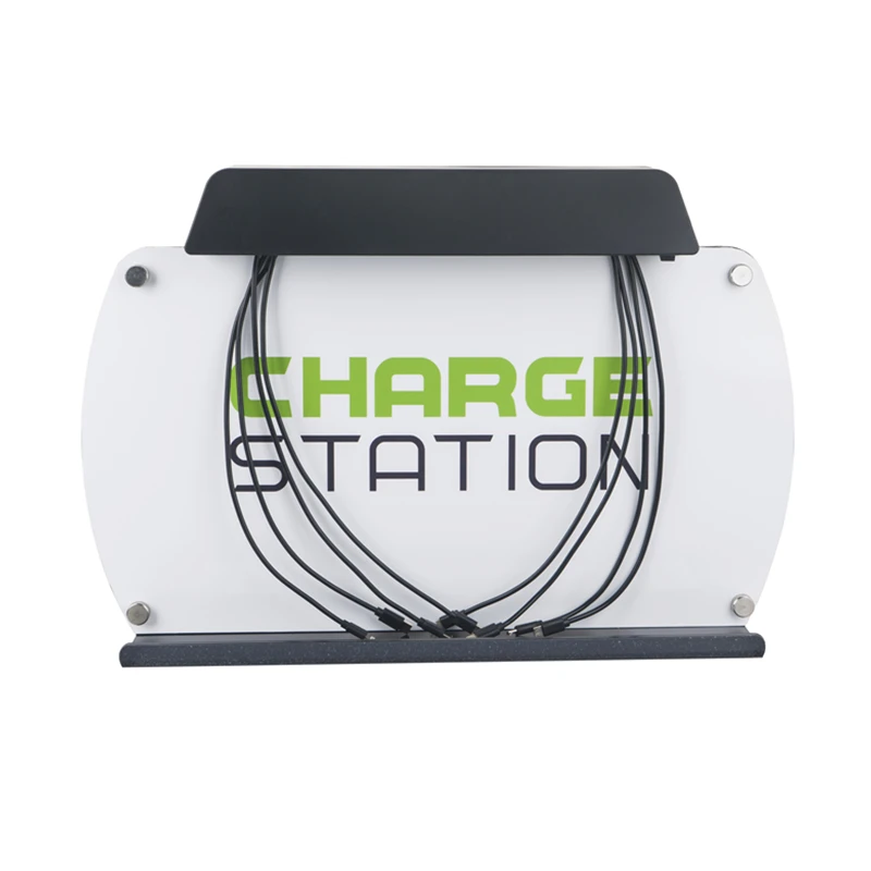 
Rental Kiosk Portable Solar System With Alarm And Charging Station 