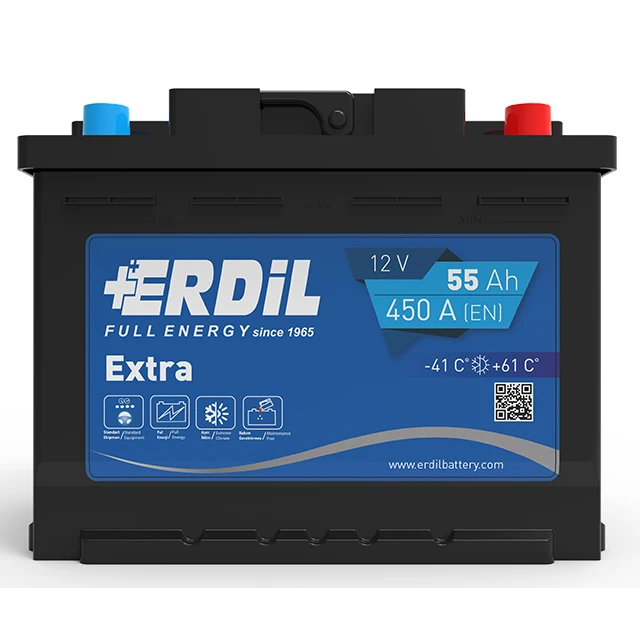
55 Ah din type high quality vehicle battery 