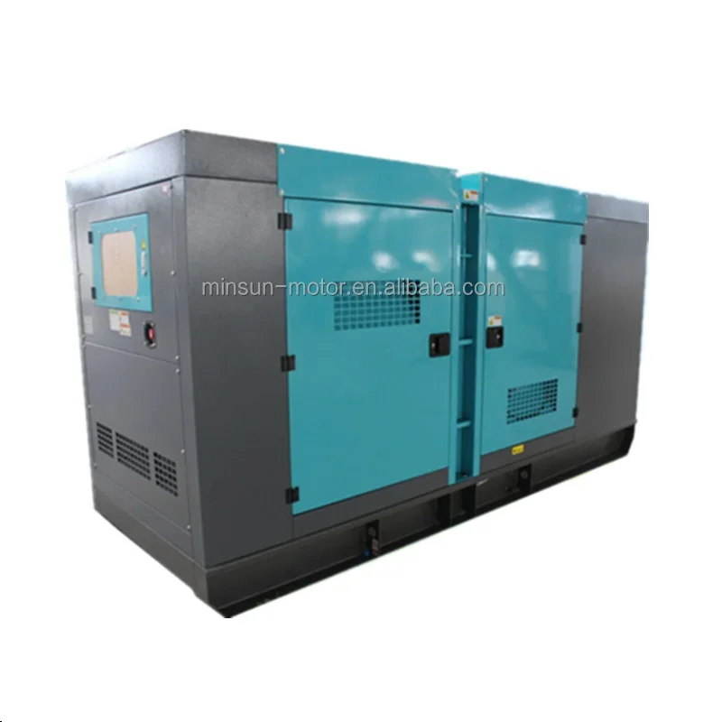 Weifang KOFO Ricardo diesel engine generator set with AVR electrical soundproof electrical plant power